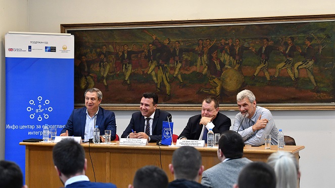 Според премиерот во заминување, членството во НАТО е основа за дополнителен економски раст и развој