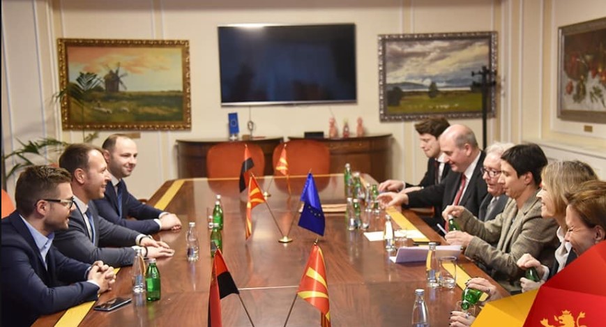 Мисајловски за средбата со Стефан Холтхоф Пфортнер: Итните реформи клучни за добивање датум за преговори