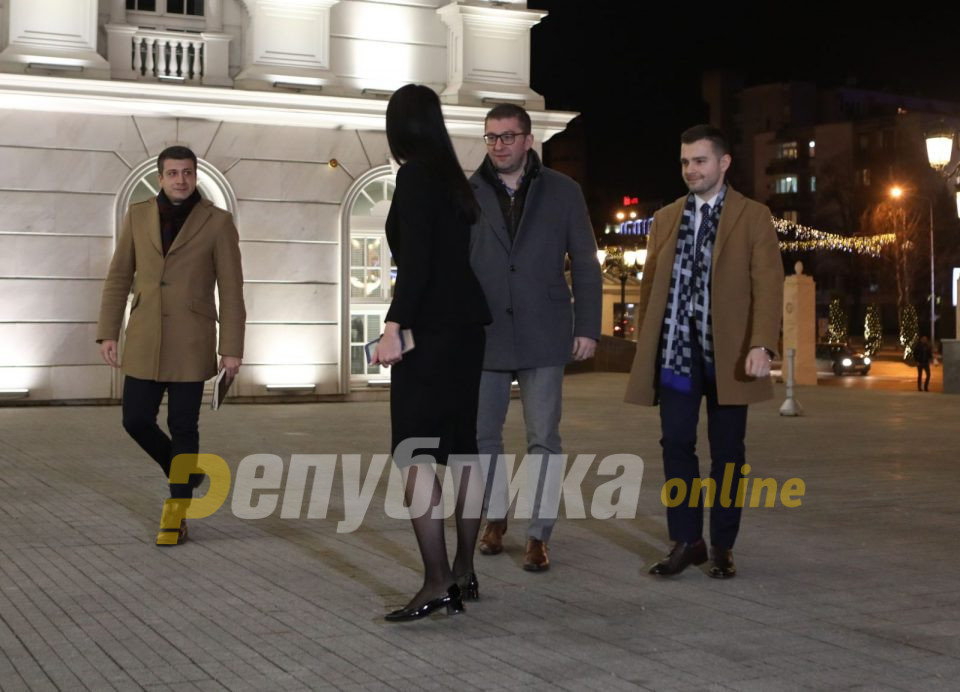 Мицкоски: За час и половина Заев ќе ми јави дали го прифаќа нашиот предлог за технички министер за МВР