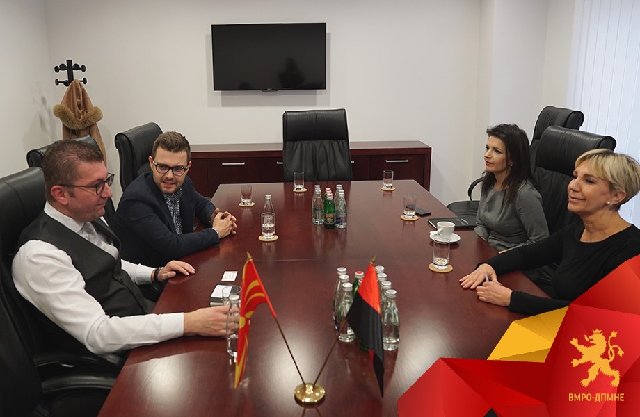 Мицкоски – Тигањ: Фер и демократски избори клучни за иднината на државата