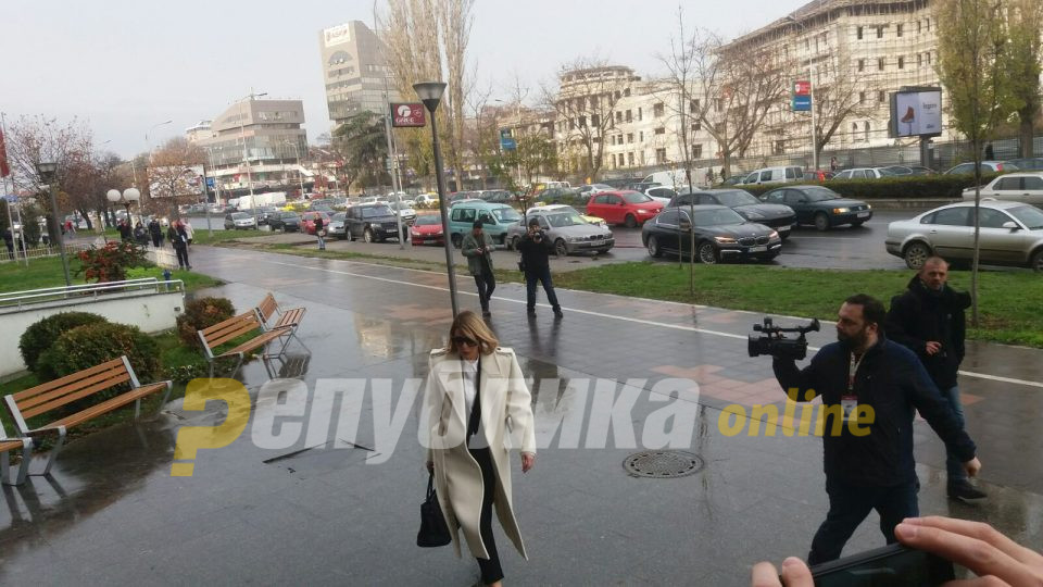 Ана Камчева пристигна во Кривичниот суд