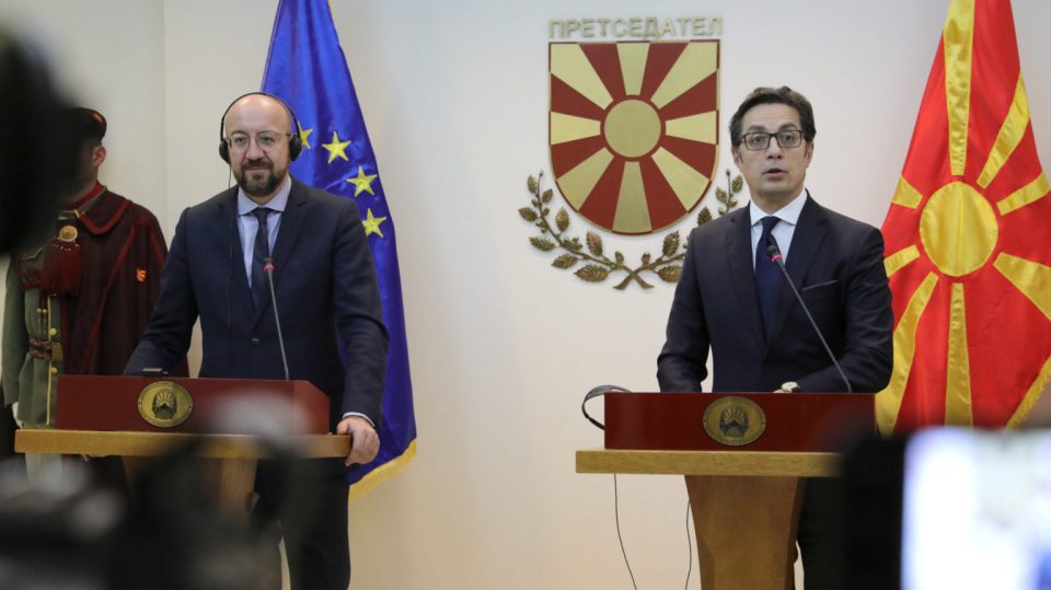 Пендаровски-Мишел: Иднината и судбината на Македонија е европска