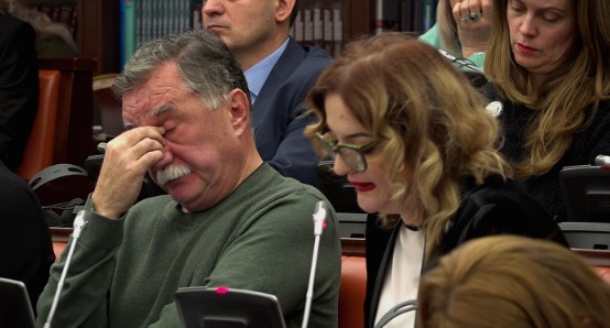 Се меша законодавната власт во извршната власт, а тоа се коси со Уставот