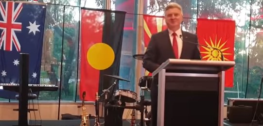 Евакуирана салата и прекинат говорот на Иванов во Мелбурн