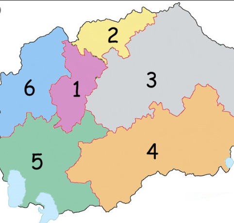 Ќе треба да се прекројуваат: Шестата изборна единица има повеќе гласачи од дозволеното, трета и четврта помалку