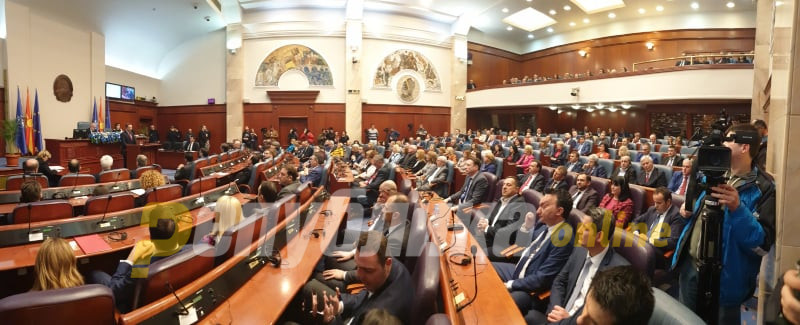 Мицкоски: СДСМ ќе беше најсреќна да излезевме од Собранието за да им поминат лесно сите штетни закони