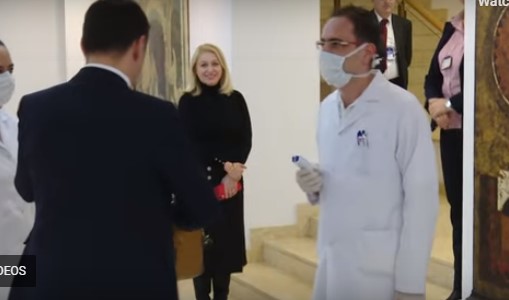 Им беше мерена пред да влезат: Никој од присутните на Советот за безбедност нема покачена температура