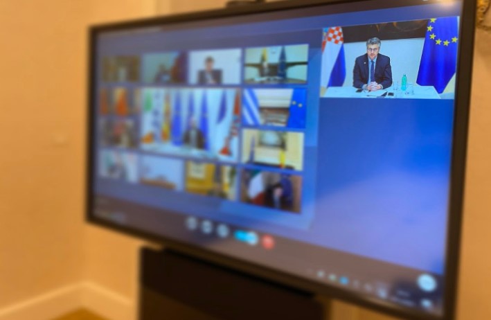 Меркел, Макрон, Џонсон и Курц на виртуелен самит со премиерите од Западен Балкан