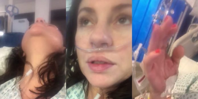 39 – годишната пациентка со коронавирус, која едвај дише објави видео со предупредување