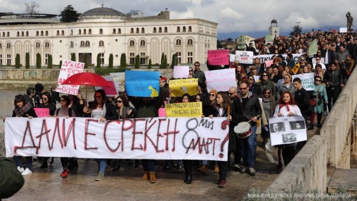 „Ти не си виновна!“ – марш за женски права по повод Меѓународниот ден на жената