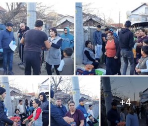 Среде епидемија Спасовски делел прехранбени производи низ Куманово?