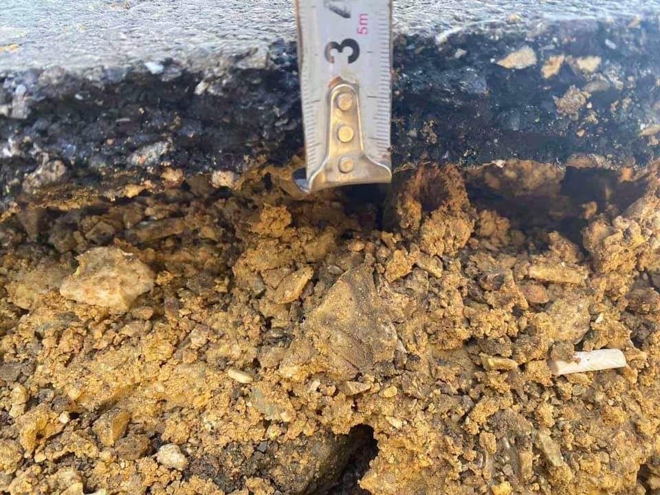 Општина Центар ќе проверува како асфалтот на улица „9 мај“ се истенчил