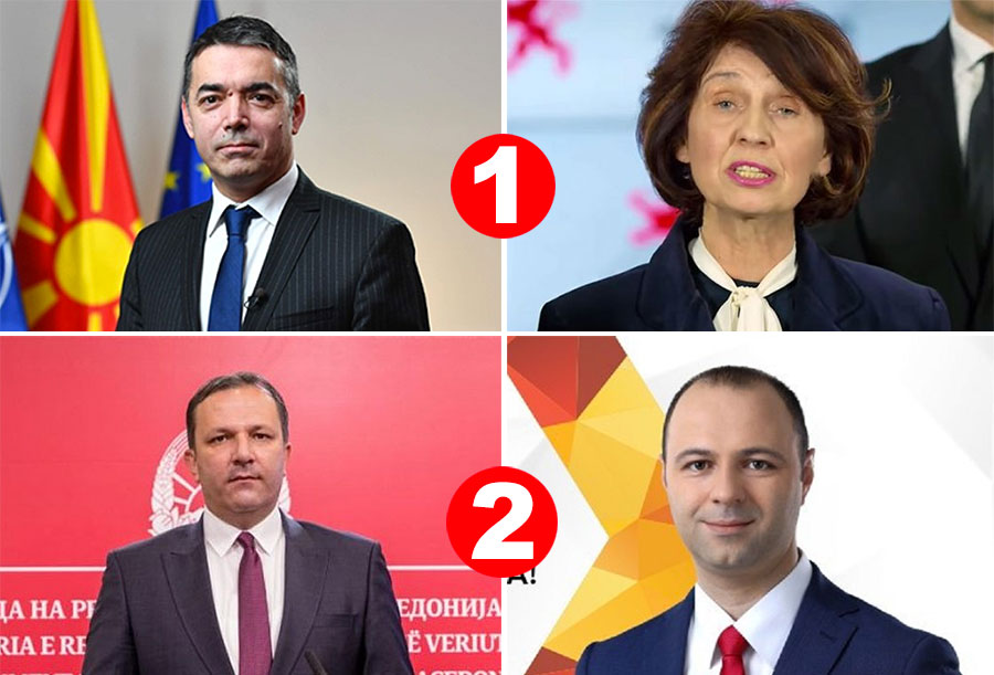 Силјановска-Давкова и Мисајловски со убедливо водство во „единицата“ и „двојката“ пред Димитров и Спасовски