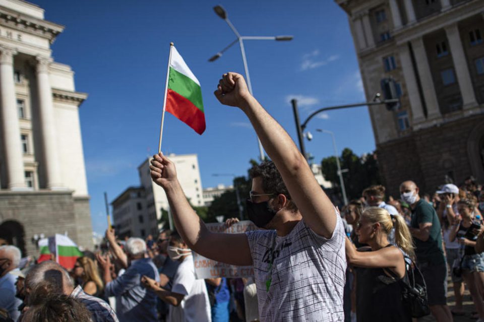 И денеска антивладини протести во Бугарија, деветти ден по ред