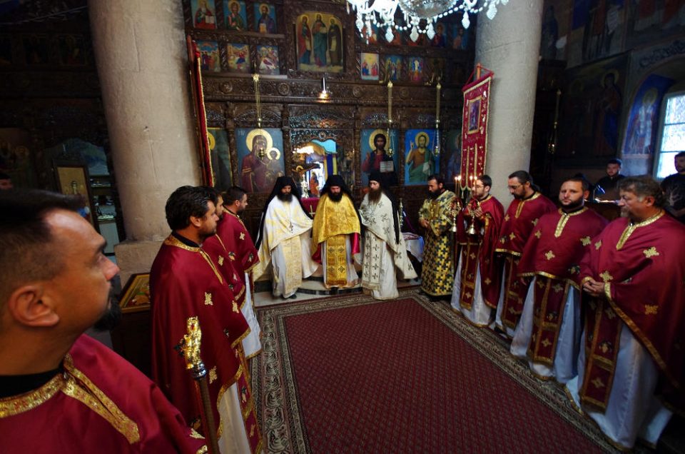 Во Осоговскиот манастир наречение за новиот епископ сарандопорски Григориј