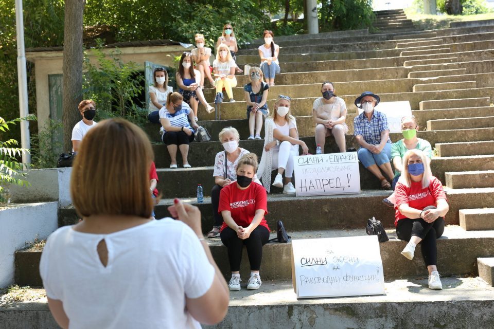 Шахпаска со Форум на жени: Глас за коалицијата „Можеме” е глас за унапредување на правата на жената