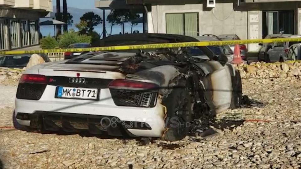 Во Валона запален луксузен автомобил на македонски државјанин