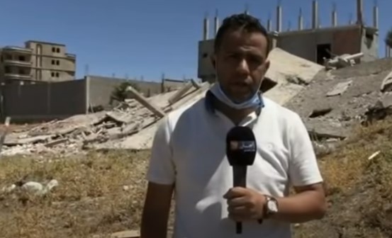 Вака изгледа Алжир по земјотресот