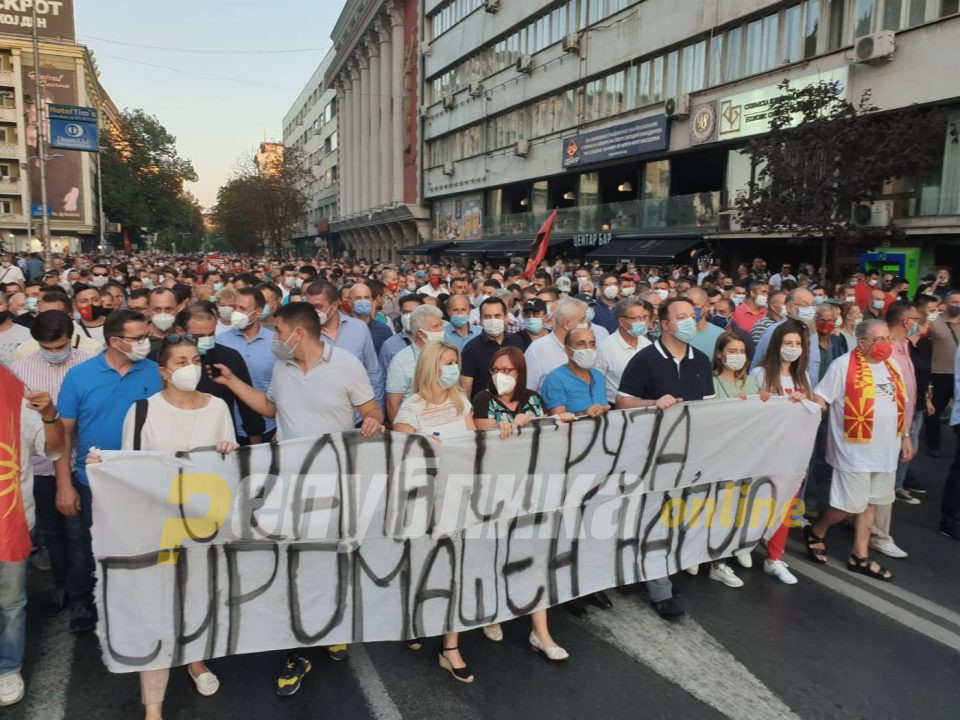 Јакимовски: Целта на протестите на ВМРО-ДПМНЕ е јасна, нема теоретска шанса сега Мицкоски да падне од лидерското место на партијата