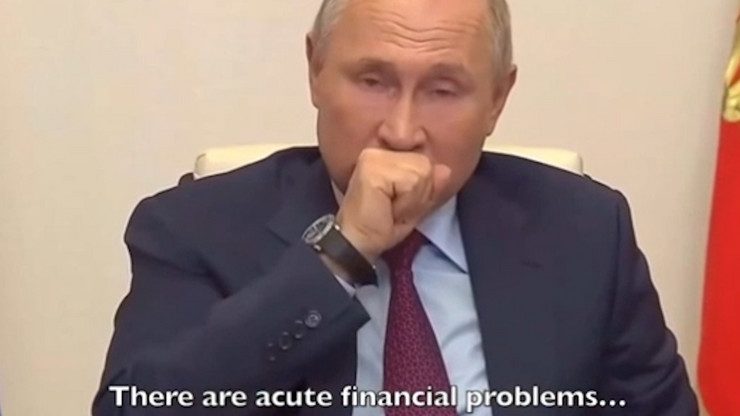 Путин не можел да престане да кашла, Кремљ се обидел сè да прикрие