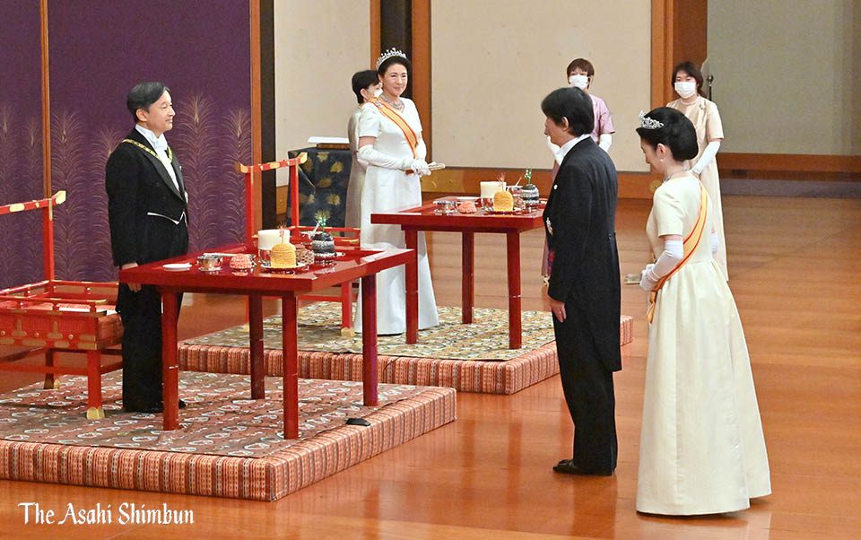 Акишино устоличен за нов престолонаследник на Јапонија