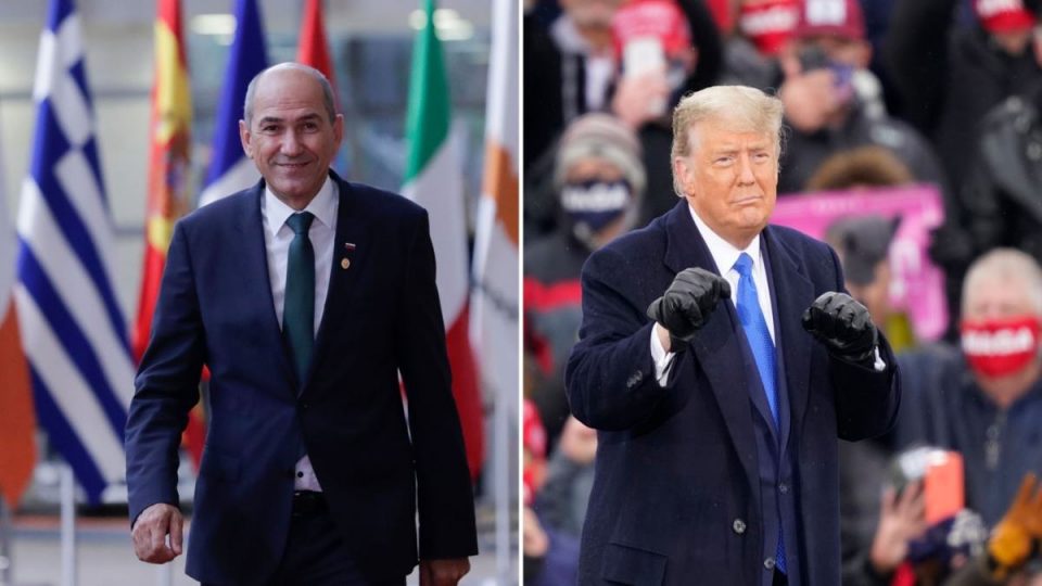 Јанша му ја честита големата победа на Трамп