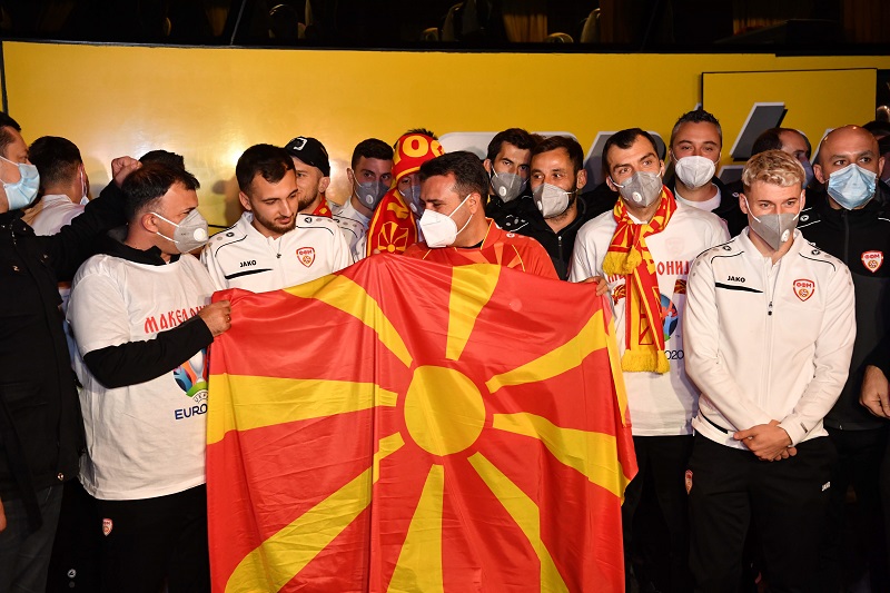 СДСМ: За првпат Македонија во друштво со најсилните фудбалски нации во Европа