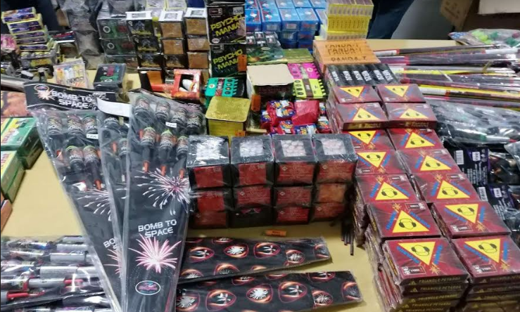 Запленети близу 37.000 пиротехнички средства, приведен маж од Кичево