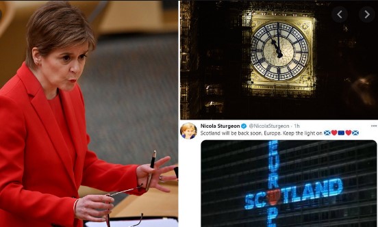 Шкотска не се сложува со Лондон: Премиерката објави-Шкотска наскоро се враќа во ЕУ, оставете ги светлата запалени