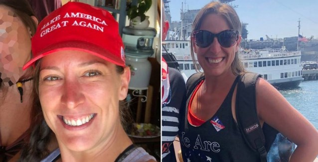 Убиената жена била обожавател на Трамп