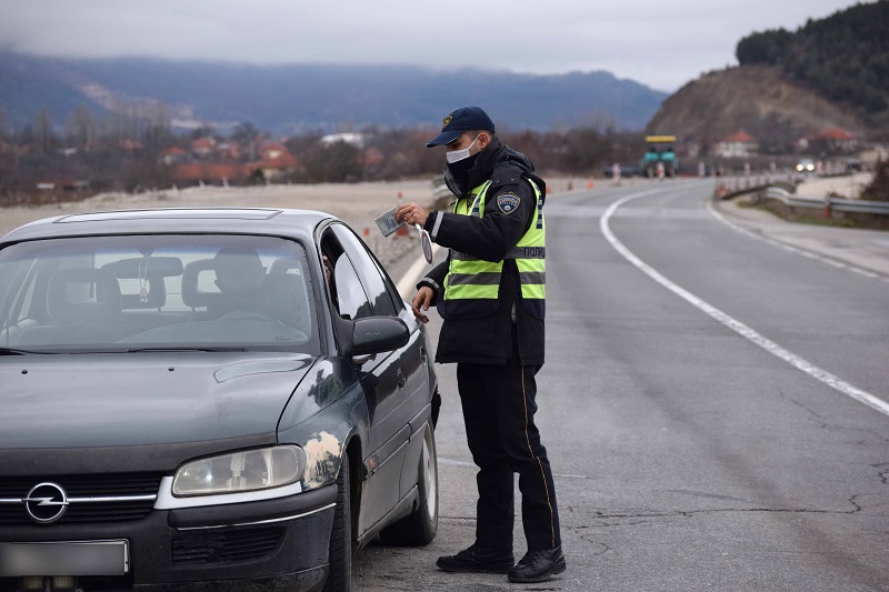 Во Скопје 78 возачи казнети за брзо возење, 26 за возење без дозвола и 19 за возење под дејство на алкохол