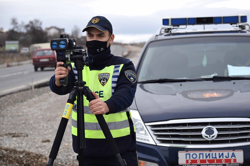 Најмногу во Тетово, па во Скопје: Пишани 659 казни за брзо возење на територијата на цела држава