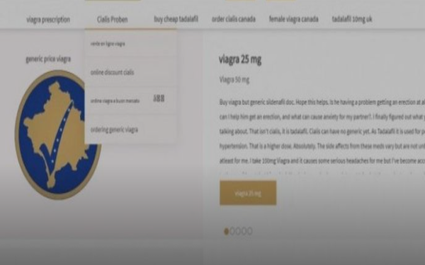 Хакирана страната на Изборната комисија на Косово, поставени реклами за „Вијагра“