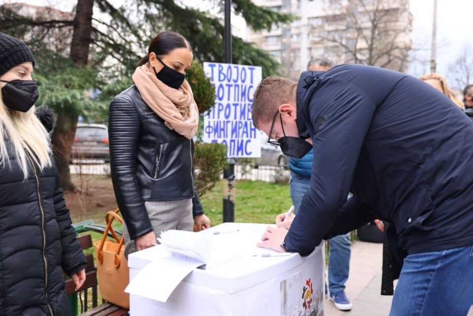 Мицкоски: Го дадов мојот потпис против фалсификат попис