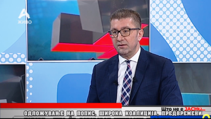 Мицкоски: Гадно е да се гледа како мешаат тешка политика во пописот