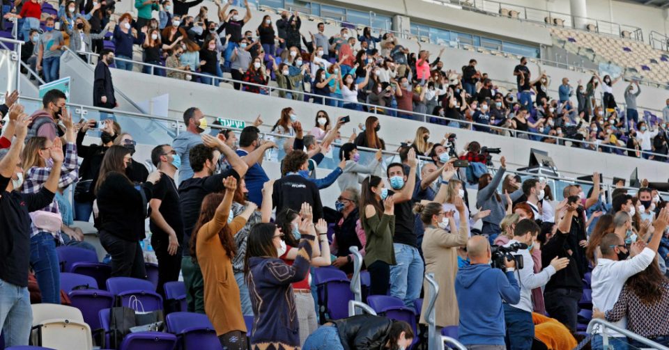 Одржан првиот концерт за вакцинирани лица