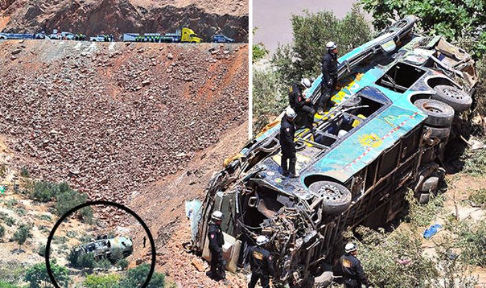 Автобус слета во бездна: Најмалку 20 загинати во несреќа во Перу