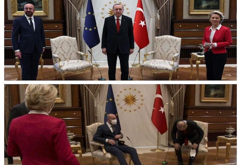 Ова се случи затоа што сум жена, вели Фон дер Лајен првпат зборувајќи за инцидентот кај Ердоган