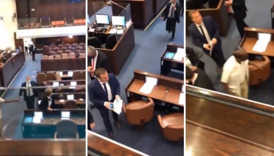 Вака се тресеше парламентот во Ерусалим од бомбите на Палестинците