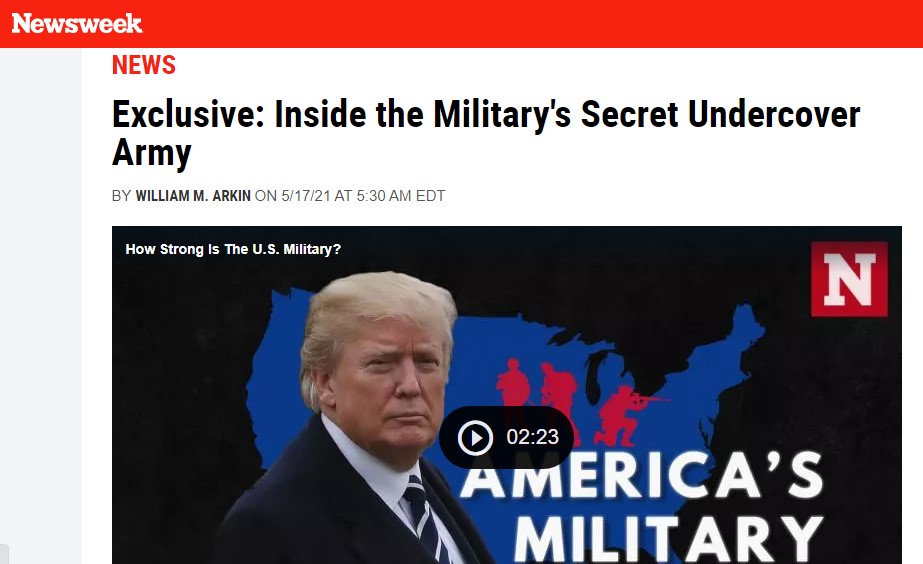 Американски неделник објави ексклузивен материјал за „таен свет од малку познати сектори на американската армија” составен од над 60.000 луѓе