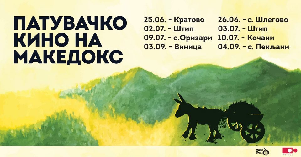 Патувачкото кино на „МакеДокс“ тргнува од Кратово