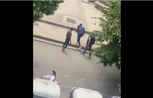 Драма на „Партизанска“ среде бел ден: Помина две полни ленти за да го нокаутира