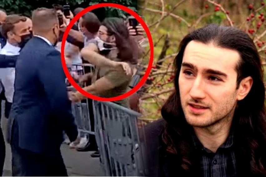 Ќе го решат: На мажот кој му удри шамар на Макрон ќе му се суди по брза постапка