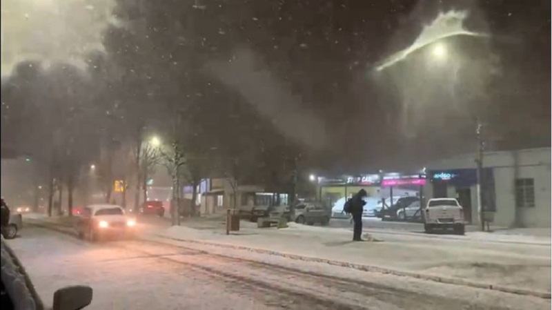 Во Бразил падна снег