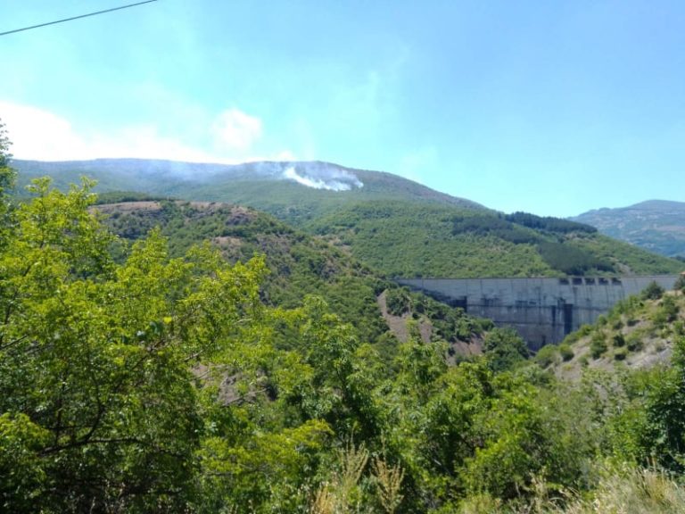Веќе една недела гори шума во непристапен дел кај Липково