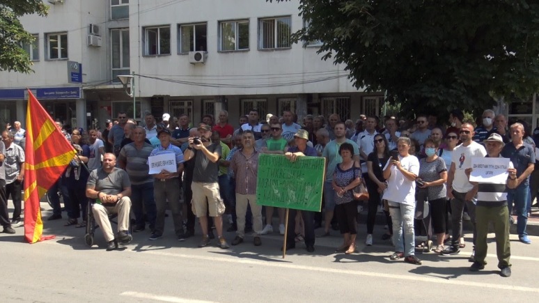 Предупредувачки протест на земјоделците во Прилеп