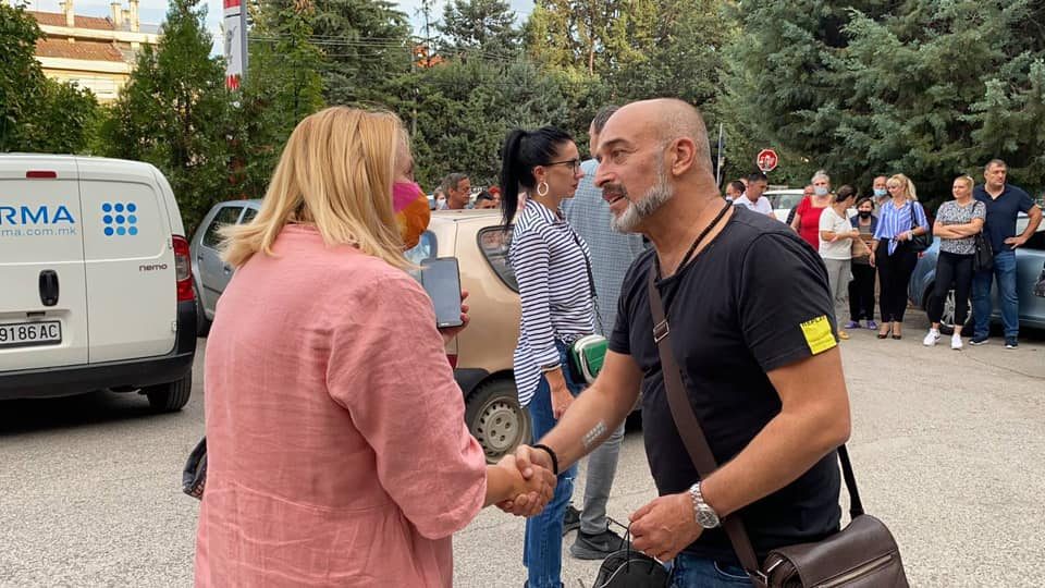 Михајловски со жителите на населбата „Гоце Делчев“ : Заедно ќе го градиме Куманово