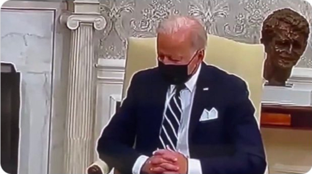 Бајден заспа на средбата со премиерот на Израел во Белата Куќа