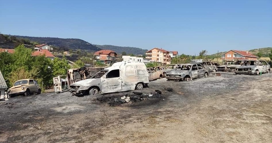 Ангелов: Пожарот во Кочани се случил поради спојување на жици од бандери