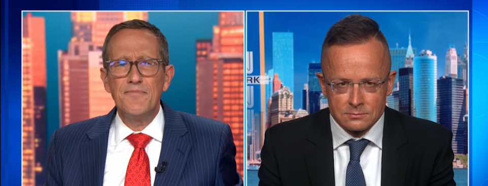 Унгарскиот министер Сијарто го бранеше законот против педофилија во интервју со Ричард Квест на Си-Ен-Ен